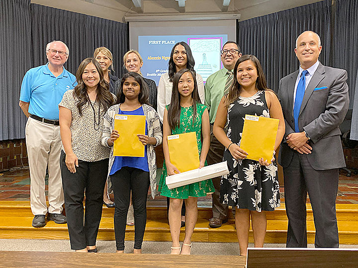 College poster middle school winners